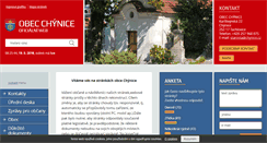 Desktop Screenshot of chynice.cz